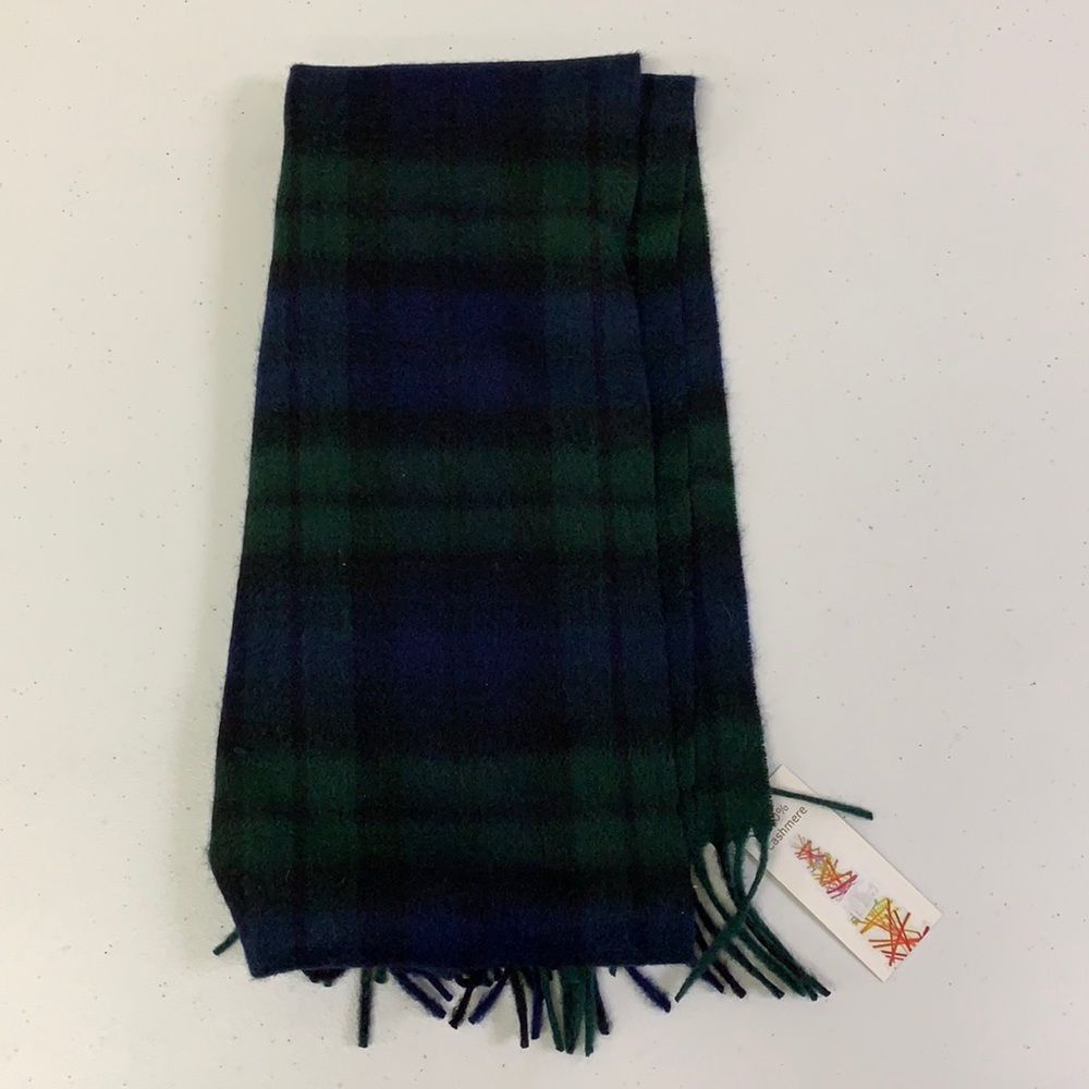 Scotland Collection Cashmere Scarf- NWT